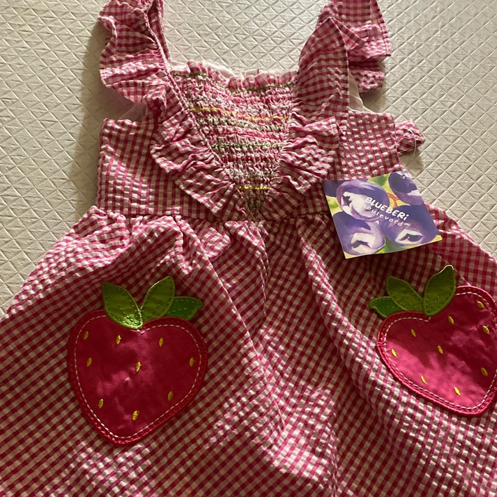 BlueBeri Girls Dress 🍓🍓